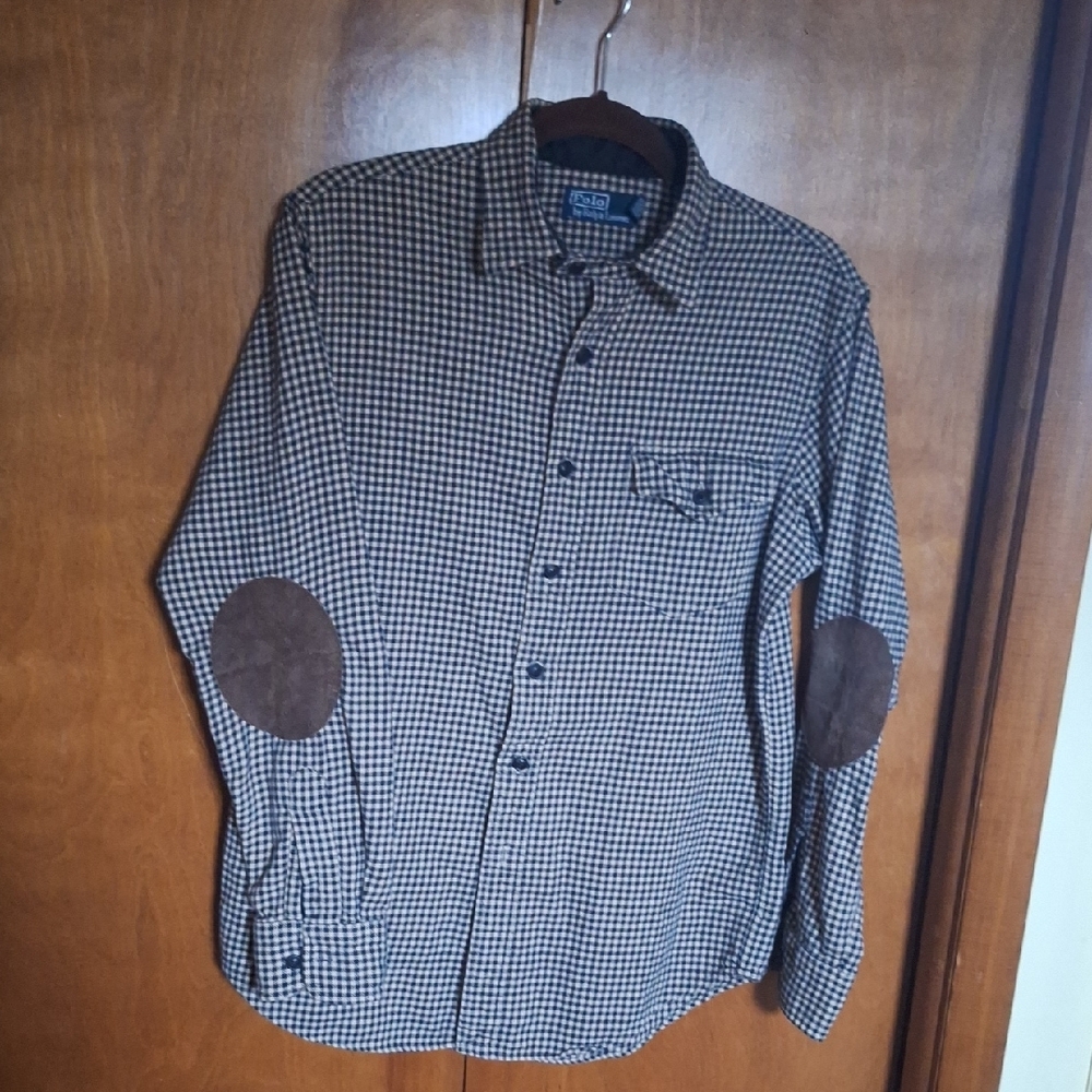 EUC Polo Ralph Lauren Flannel Plaid Size M